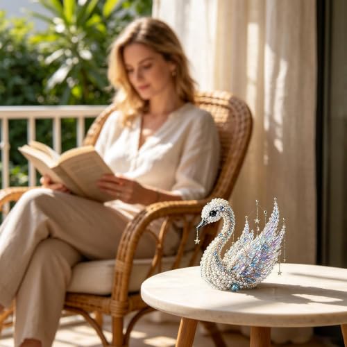 Proyecto de pasatiempos de materiales completos para tejer lindos animales con cuentas 3D 4