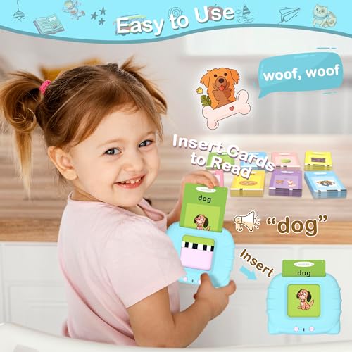 image for Toloso Talking Flash Cards for Toddlers with 384 Sight Words, Pocket S