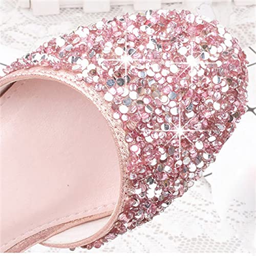 Stunner Girls' Cute Sequin Pumps Princess Pumps Shoes Party School Dress Shoes3