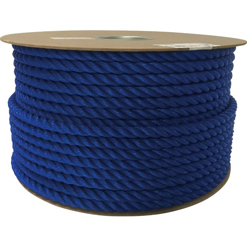 ユタカメイク(Yutaka Make) ポリエチレンロープドラム巻 12mm×100m ブルー PRE62