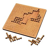 Puzzles pour Jouet en Bois avec Puzzle Géométrique | Casse-Tête Stimulant De Pensée Inverse Pour Hommes Femmes Filles Jeunes Adolescents Mari Fils Fille Collègues