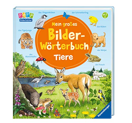 Preisvergleich Produktbild Mein großes Bilder-Wörterbuch: Tiere