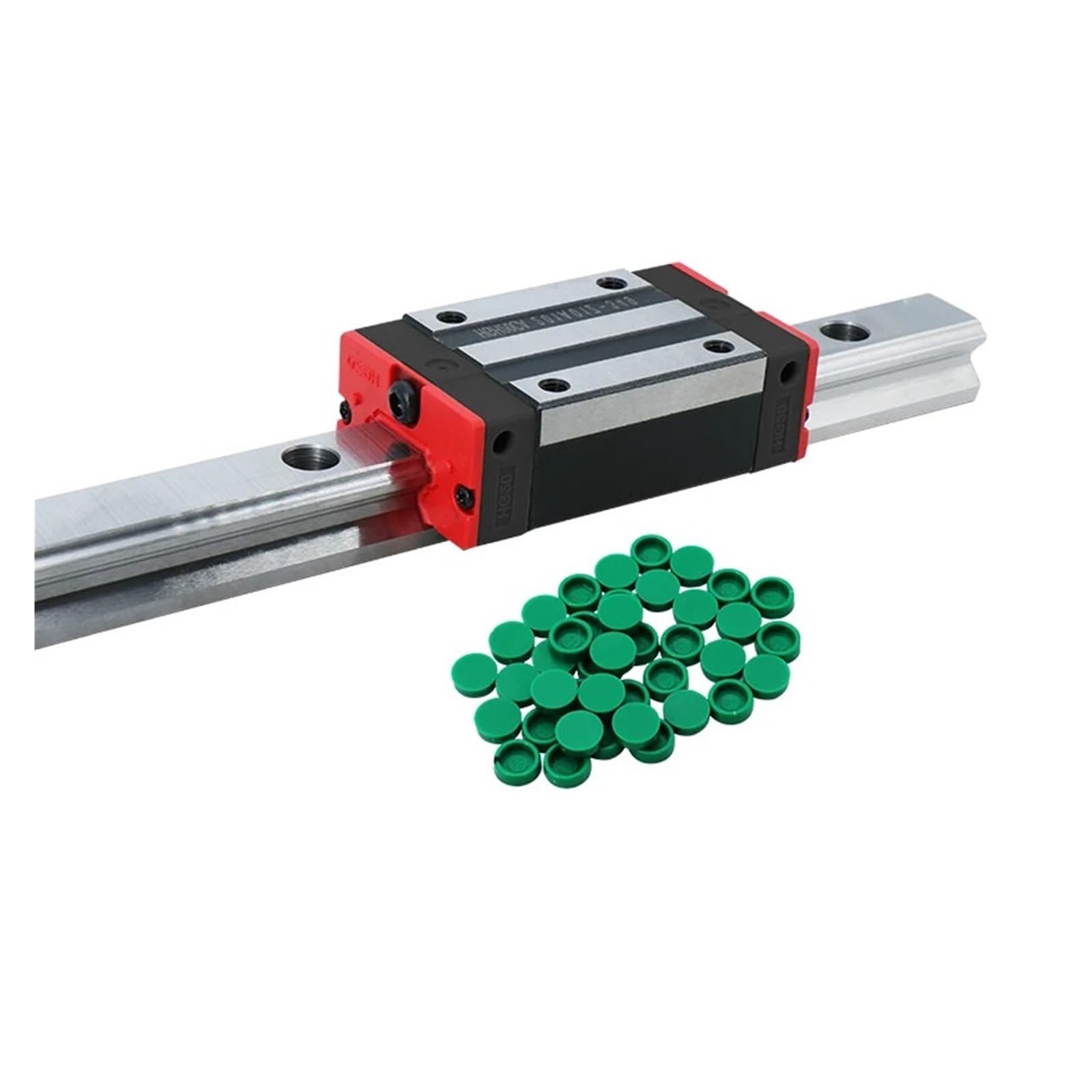 CNC guide 2pcs HGR25 linear square rail 200mm-1000mm + 4pcs slides carriages HGH25CA or HGW25CC for CNC parts catholic(HGW25CC,350mm)