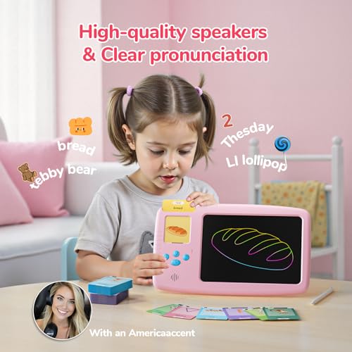 Flash Cards for Toddlers 1-3: 2-in-1 LCD Writing Board - image 5