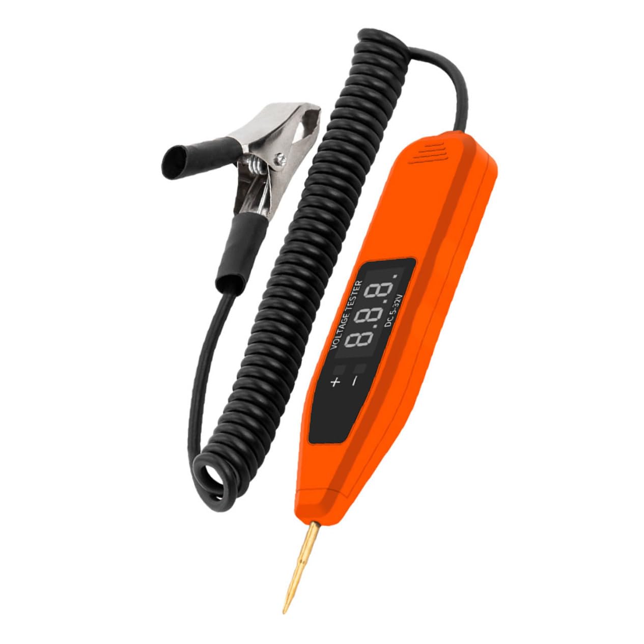 Zerodeko 4 Pièces Stylo de test de tension stylo testeur de tension de voiture numérique fusible voiture outil de testeur de fusibles de voitures testeur électrique automatique électronique