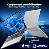 Gaming Laptop, Laptop Computer with Twin Lake N150 Processor(up to 3.6GHz), 16GB RAM 512GB SSD,Backlit KB Fingerprint, 15.6 IPS 1080P, Win 11 Pro,WiFi 5,BT 4.2,Gaming laptops,Lap top,Student laptops