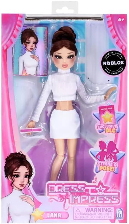 Dress to Impress Fashion Doll Lana Series 1 with DLC Token