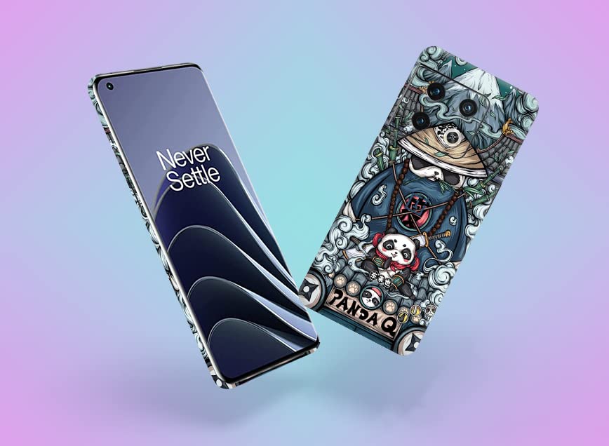 Image of Ninja Panda Skin Back Protector Film Ultra Thin Scratch Resistant Vinyl (Not Case and Cover) for OnePlus 10 Pro 5G