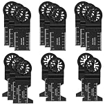 16pcs Multitool Blade Kits Cutting Oscillating Tool Accessories Universal Multi Tools Blade Quick Release Tool Kits,Oscillating Saw Blades Set,for Wood