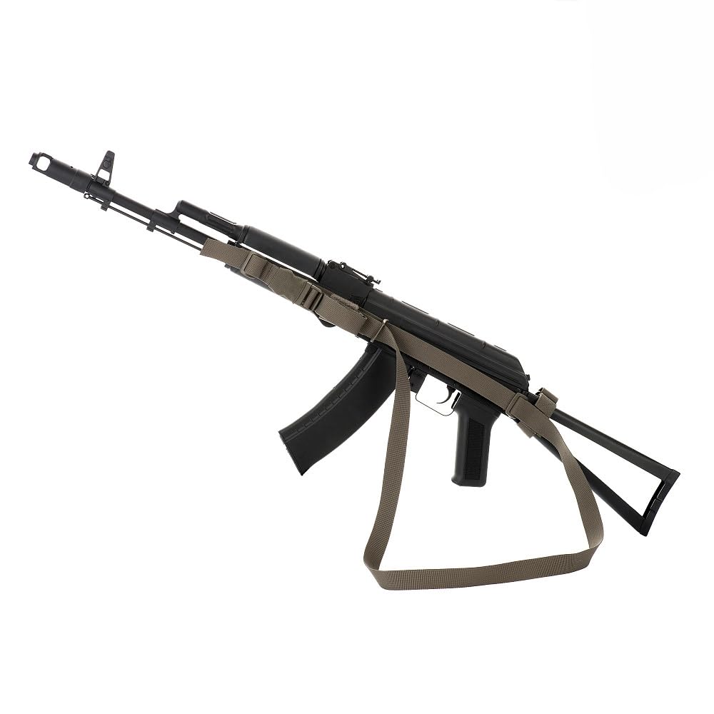 M-Tac 3-punktowy pasek do broni, szybko regulowalny pasek Texcel, wytrzymałe klamry WJ, idealny dla wojska, policji, Airsoft, zastosowania taktyczne