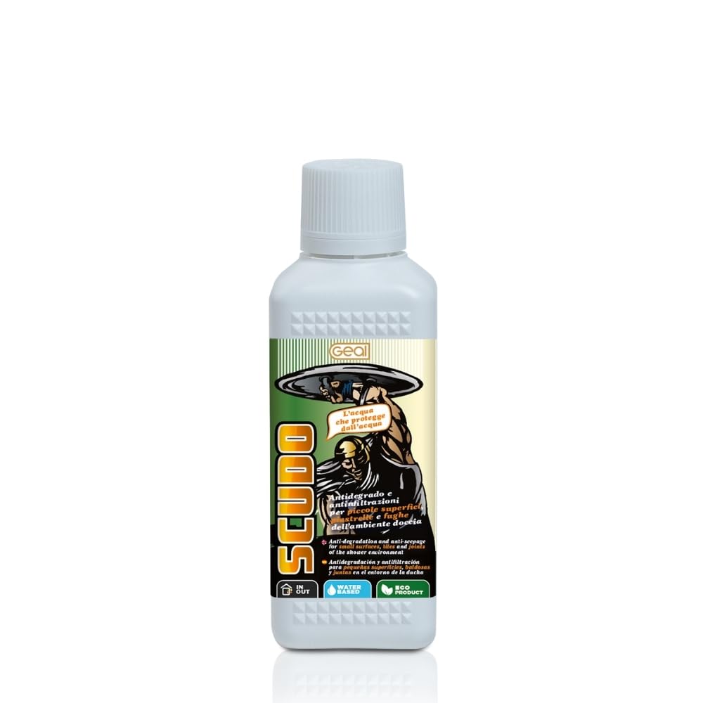 GEAL SCUDO - Wasserabweisende Wasserbasis - Beseitigt Eindringen von Terrassen, Böden und Beschichtungen - 250 ml