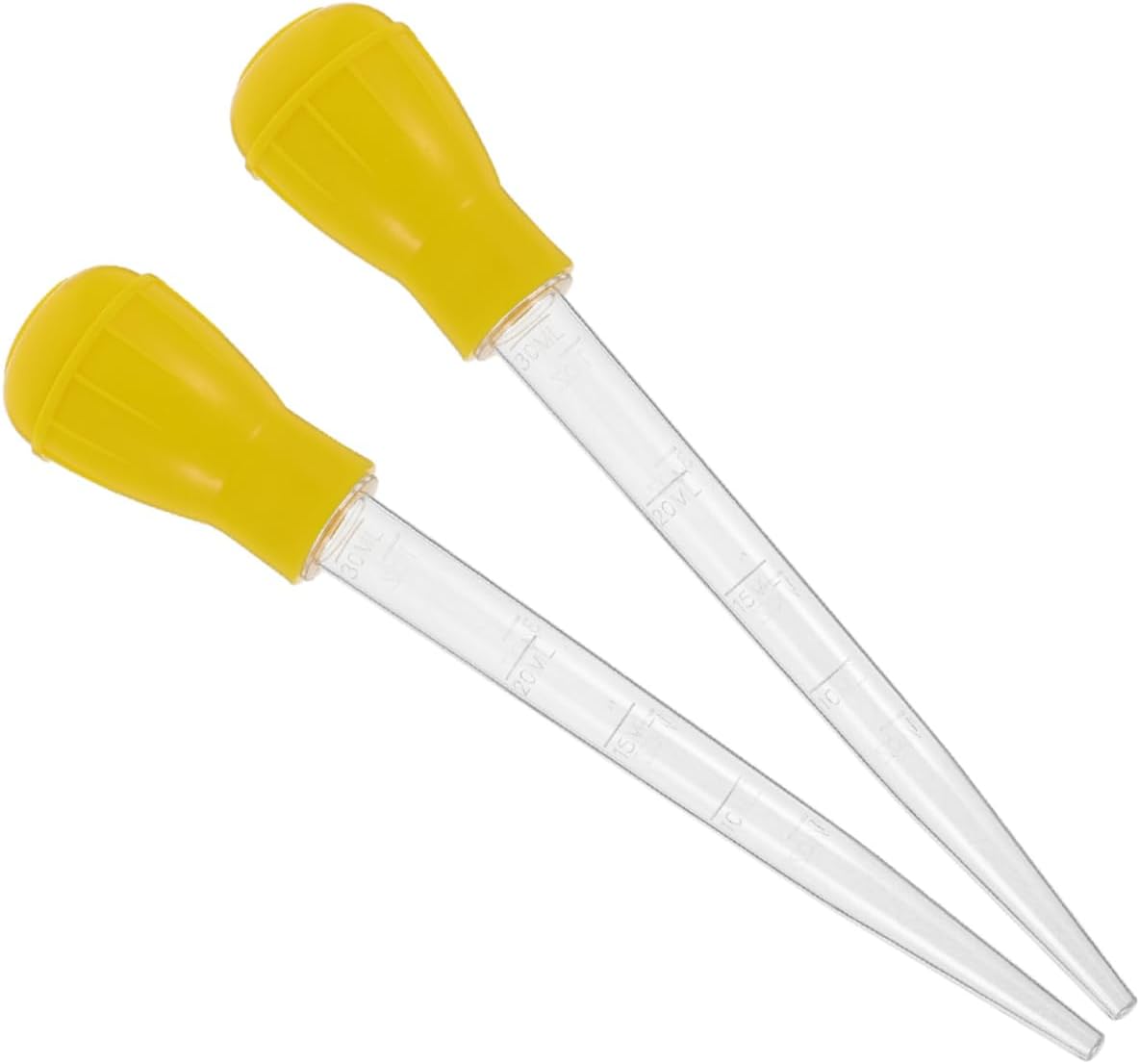 Cabilock 2pcs Baster Injector Multi-functional Cooking Baster and Marinade Injector for Grilling and Barbecues Convenient Oil Application for Meat