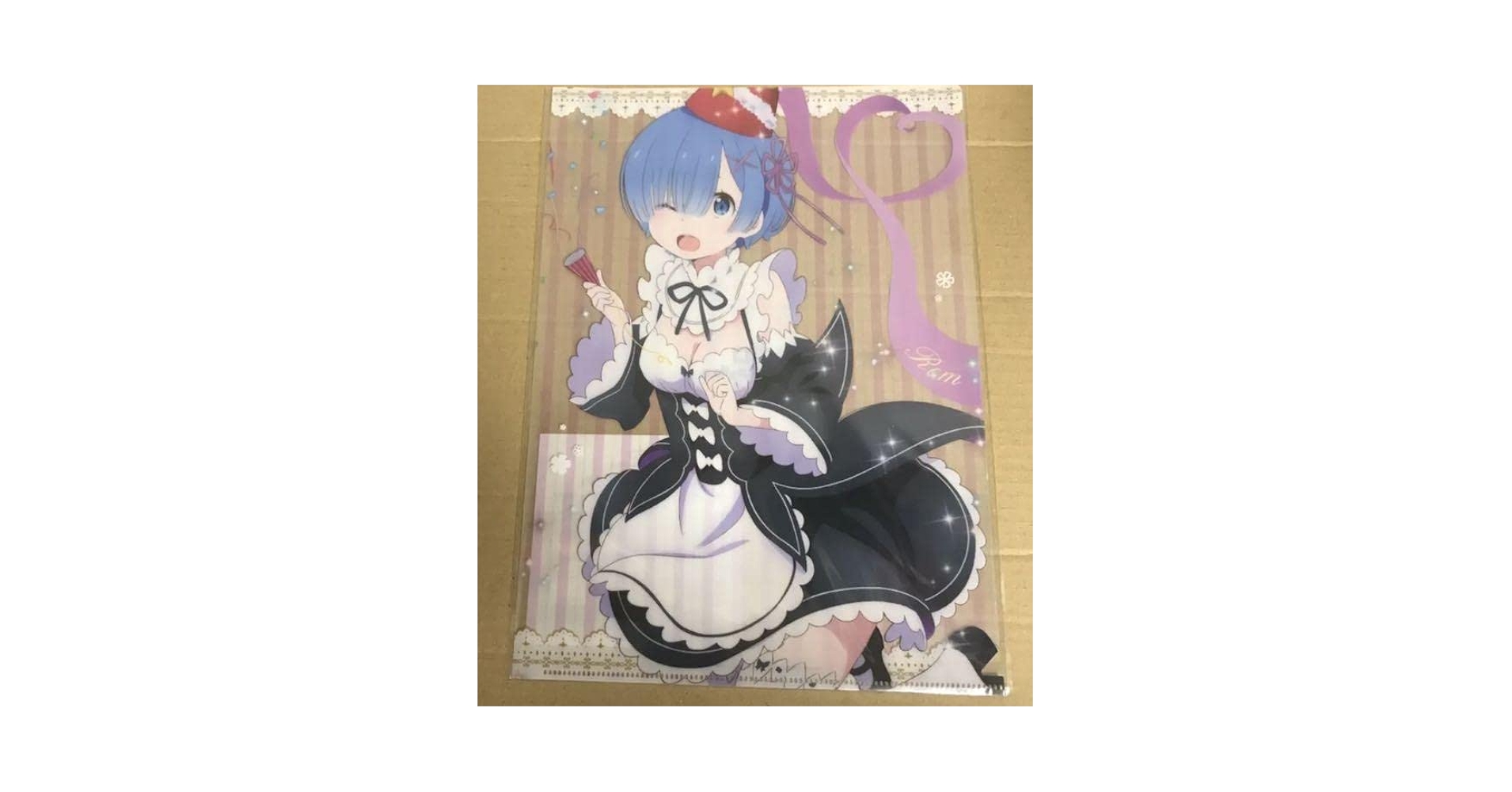 Amazon.co.jp: リゼロ アニメイラスト描き下ろしver. クリア