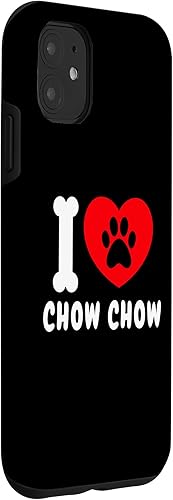 Miniatura 3 de iPhone 11 Chow Chow Gifts Dog Lover Dog Mom Dog Dad I Love Chow Chow Case
