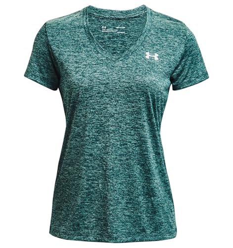 Image of Under Armour Womens Tech V-Neck Twist Short-Sleeve T-Shirt