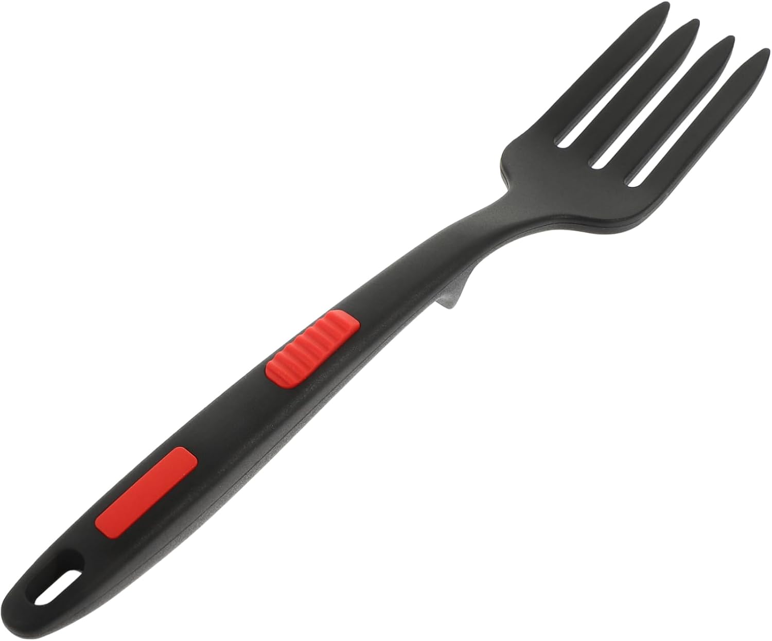 Hemoton 3pcs Household Silicone Fork Ergonomic Cooking Utensil for Pasta and Salad Kitchen Accessory for Home Restaurant and Camping Use Deep