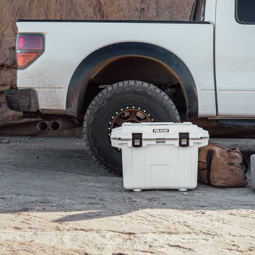 Pelican 50 Quart Elite Cooler (White/Gray) by Pelican - Image 4