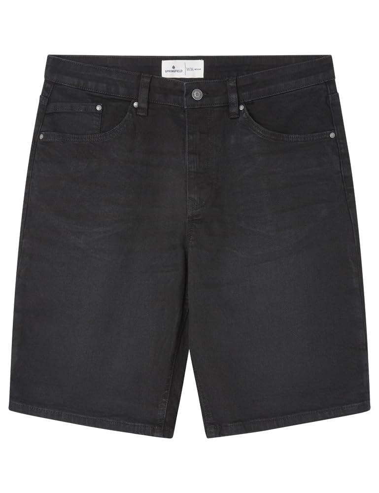 SPRINGFIELD Men's Leisure Pants Pants, Black