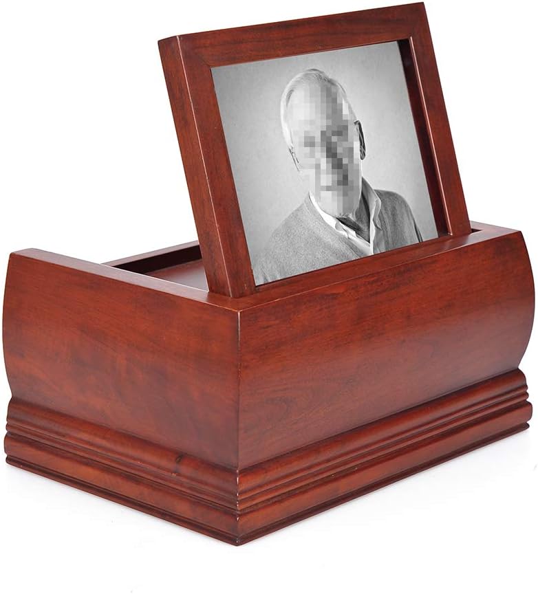 Wood Urns for Ashes Adult Male/Female,Professional Wooden Unr for Human Ashes,Decorative and Crematory Urn