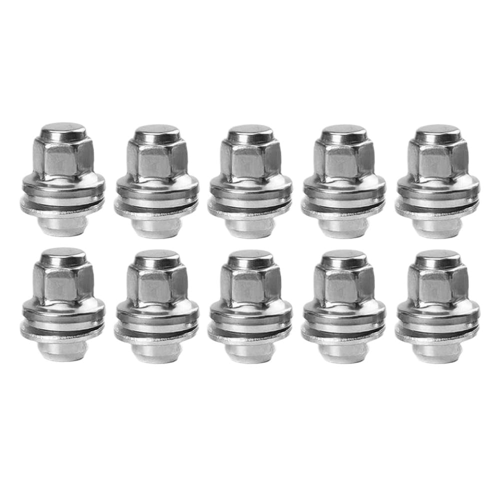 10pcs Wheel Hub Screws for F-Type Vehicles – Replacement Wheel Nuts and Tire Bolts for Automotive Use