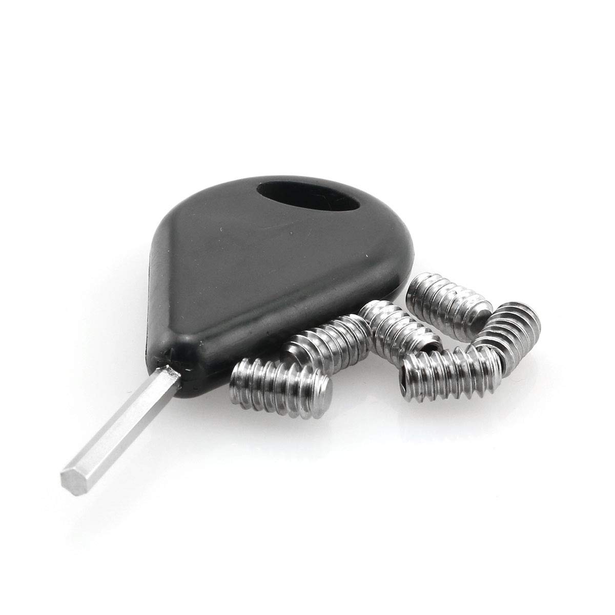 DTTRA Surf Fin Tool Surf Key Surfboard Key Fin Screw with 6 Screws