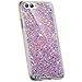 Produktbild Jinghuash Kompatibel mit Huawei Honor V10/View 10 Hülle Glitzer Kristall Glänzend Strass Diamant Silikon Schutzhülle Ultra Dünn Crystal Clear TPU Silikon Handyhülle Tasche Case-Rosa