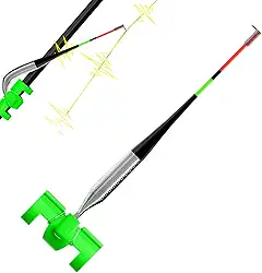 Alarme de mordida de peixe | Indicador de alarme de pesca sensível - Acessórios de alerta de mordida à prova d'água para pescadores experientes em carpas noturnas sensíveis durante o dia