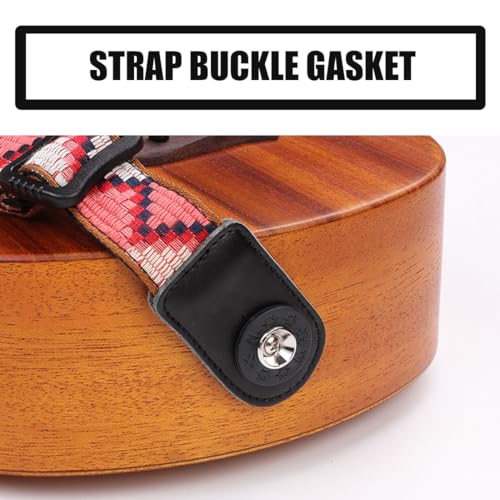 EYVRPAU 10 Stück Gitarrengurt Schlösser Gurtblöcke Silikon Gitarrengurt Blöcke Gitarre Strap Locks Gitarren Gurt Schlösser Gitarrengurt Blöcke Gurtschlösser Gummi Gitarren Gurt Blöcke Gitarren Schutz