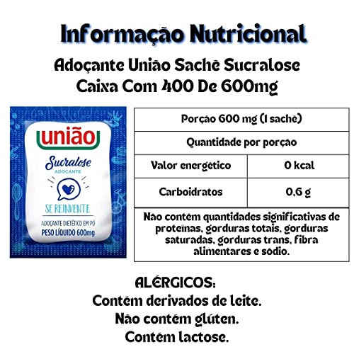 COMBOS AÇÚCAR PREMIUM SACHE E ADOÇANTE SACHE UNIÃO