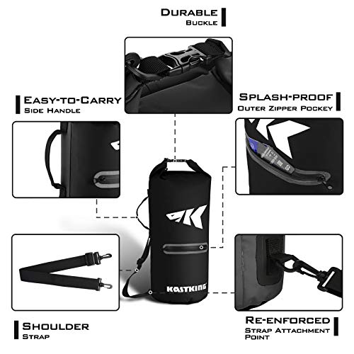 image for KastKing Cyclone Seal Dry Bag - Best-in-Class 100% Waterproof Bag with