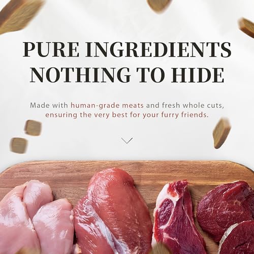 Herz Air-Dried Dog Food – Beef & Duck Liver Recipe (1 lb) | All-Natural, High-Protein, Grain-Free, Limited Ingredients, Complete & Balanced, Premium Canine Cuisine - Image 6