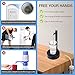 Desktop Water Bottle Dispenser, Keweis Portable Electric Water Bottle Pump Countertop for 5 Gallon & Universal Bottles, USB Charging Automatic Water Jug Dispenser for Bedside, Home, Office, Outdoor
