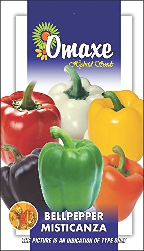 Omaxe Capsicum/Bell Pepper Mixed Collections - 6 Packets