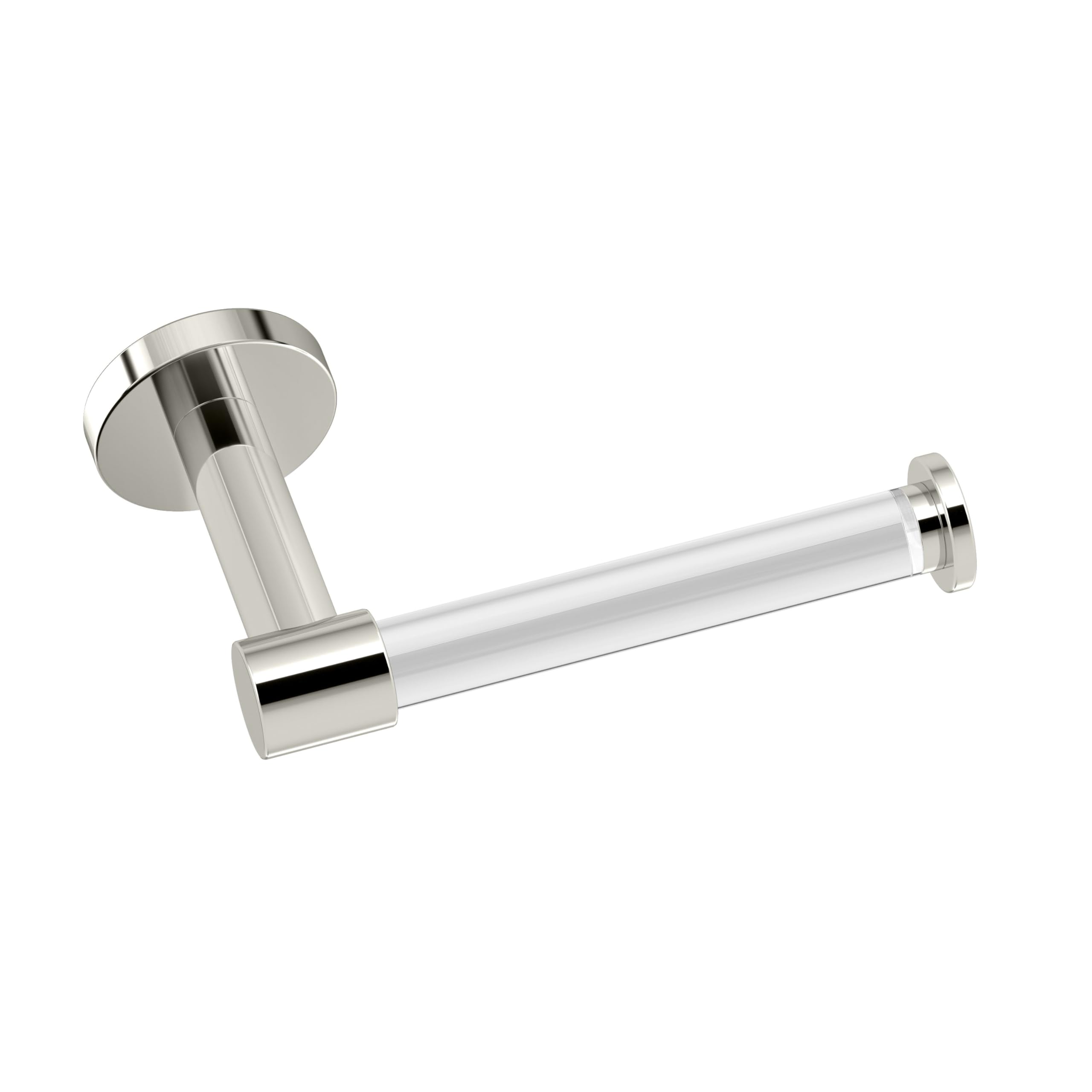 Gatco 5213 Gibson Euro Toilet Paper Holder | Modern Open Arm Wall-Mounted TP Holder | Retro Curves, Stylish Decorative Hardware, Heavy Duty Metal, EZ Ancor Mounting | Chrome Finish — Amazon image 9
