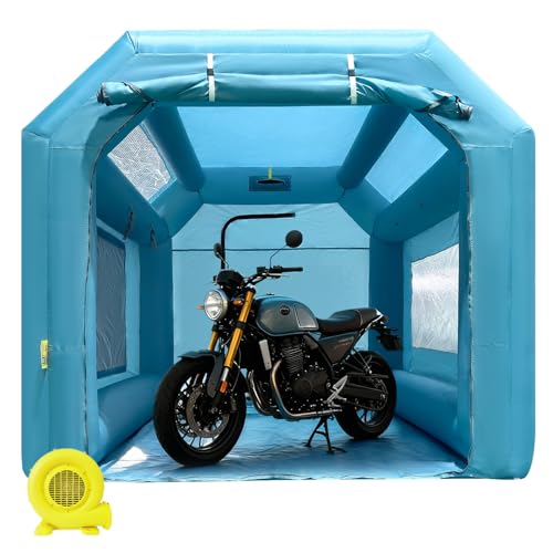 OZIS Inflatable Paint Booth with Air Filter System
