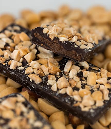 Jojo's Dark Chocolate Bars With Plant Based Protein, Low Sugar, Low Carb, Vegan, Paleo & Keto Friendly, Healthy Snack, Peanut Butter Delight, 8.4Oz Bag (7 Bars) #TOP7