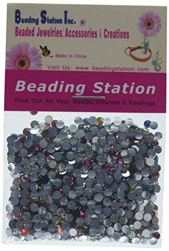 1440pcs Flat Back Rhinestones Round Brilliant 14 Cut 3mm - 10ss Assorted Mix (Brilliant Shine)