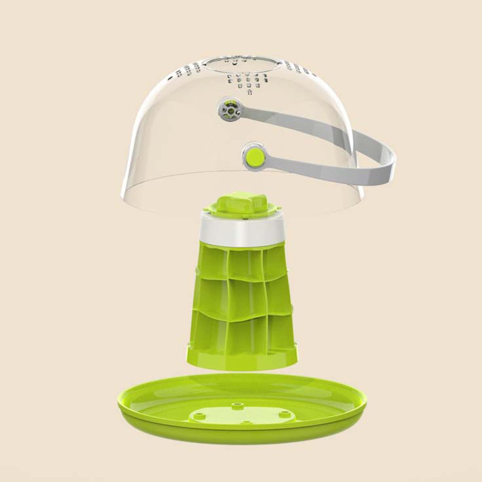 Terrarium pour Escargots, Boîte D'élevage, Observation D'insectes avec Poignée, Objet éducatif Scientifique, Habitat pour Escargots, Récipient