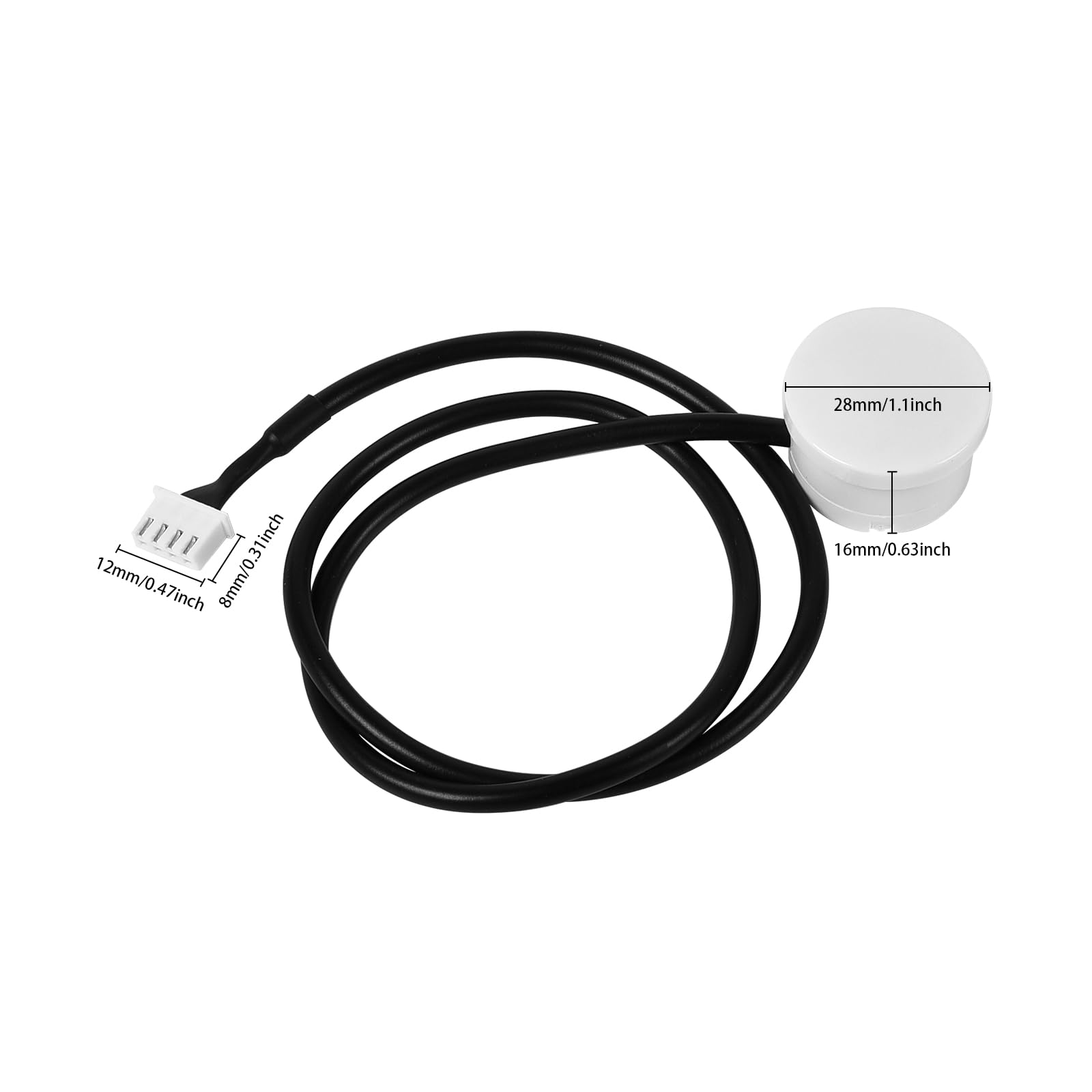Lot de 2 interrupteurs de niveau de liquide XKC-Y25-V, DC5-24 V, détecteur d'eau sans contact, interrupteur à induction du fabricant sans contact, outil de détection de niveau d'eau