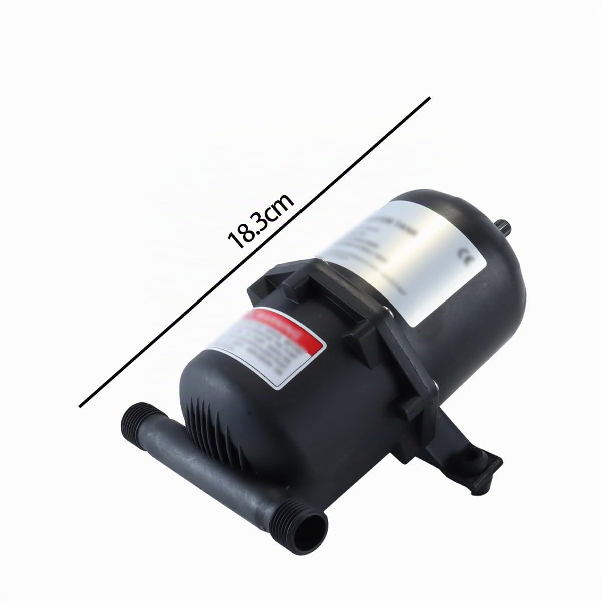 Réservoir sous pression, pompe à eau à débit réglable 0,75 L pour système d'eau de bateau, camping-car, accessoires