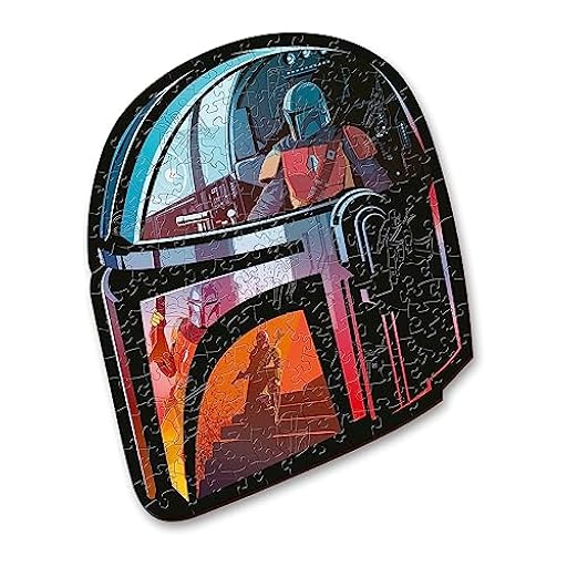 Trefl – Puzle de Contorno de Madera: Star Wars The Mandalorian: 160 Piezas, Wood Craft, 10 Figuras, Rompecabezas Moderno, Adultos y niños a Partir de 9 años | Ya disponible en tu tienda friki favorita! En mundofriki.es!