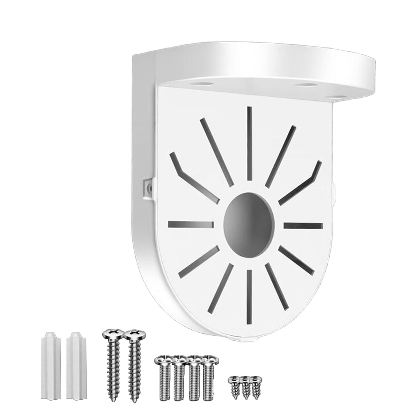 Ywluuoo Weatherproof Security Camera Mount Junction Box For Indoor And Outdoor Installation Cameras Surveillances Dome Bracket Hemispheric Security Camera Holder