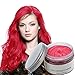 Mofajang Hair Wax Color Styling Cream Mud, Natural Hairstyle Color Pomade, Washable Temporary, Red