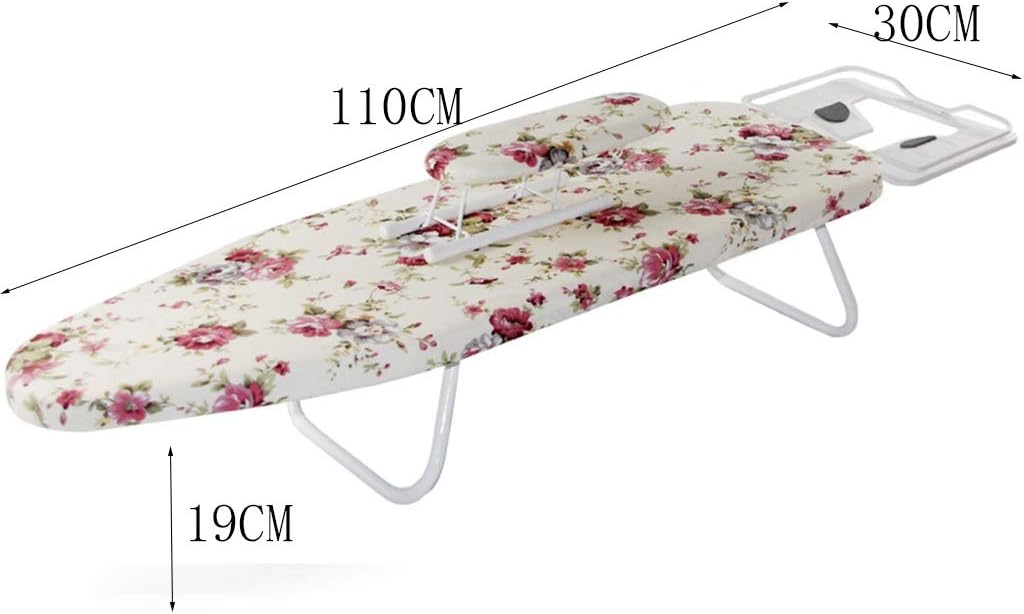 クリーニングツール 軽量アイロン台 床置き式 調節可能アイロンプレート ホテル 屋内アイロン台 衣類 スカートアイロン 110 *