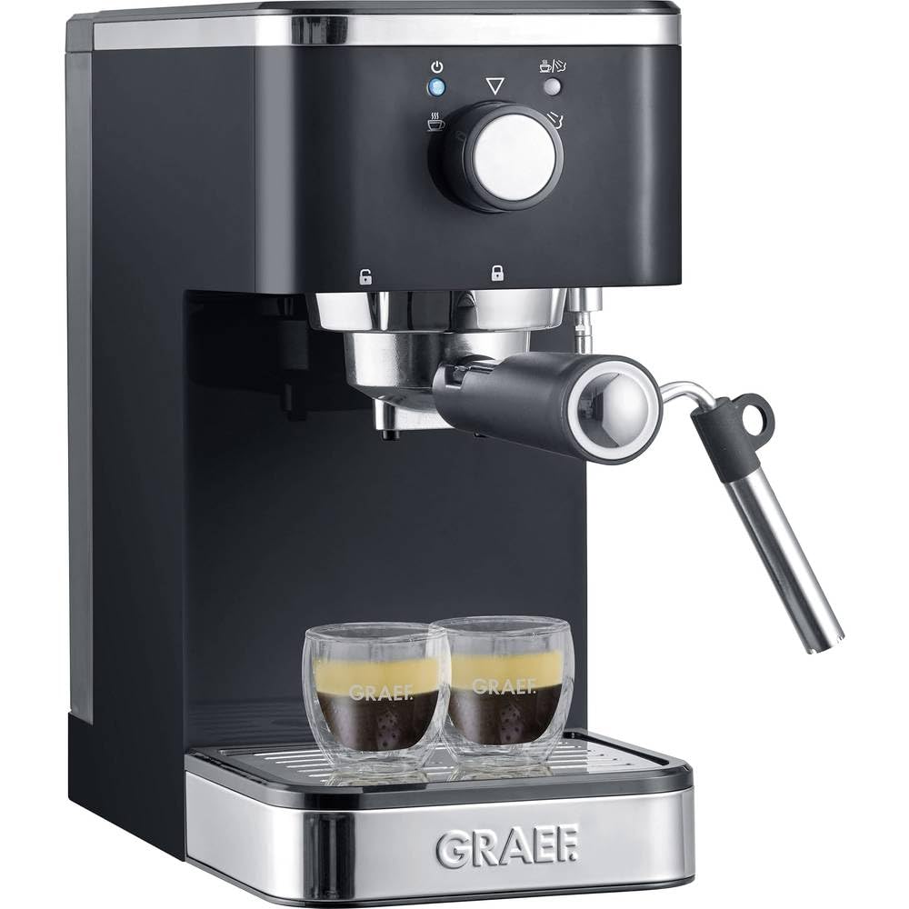 Graef ES 402, machine à expresso semi-automatique, 1,25 L, température réglable