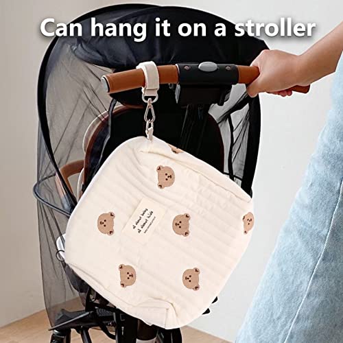 BigKing Small Baby Diaper Bag, Diaper Day Care Wet Bag, Baby Bottle Bag - Image 4