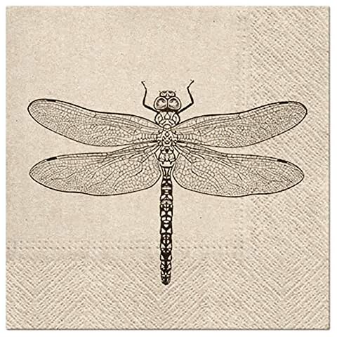 Dragonfly ECO Biodegradable Paper Napkins Pack of 20 Cover