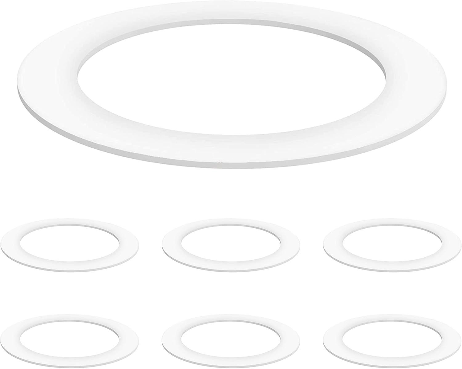 Buy KastLite Custom Sized Goof Rings in Solid White .080" Thick