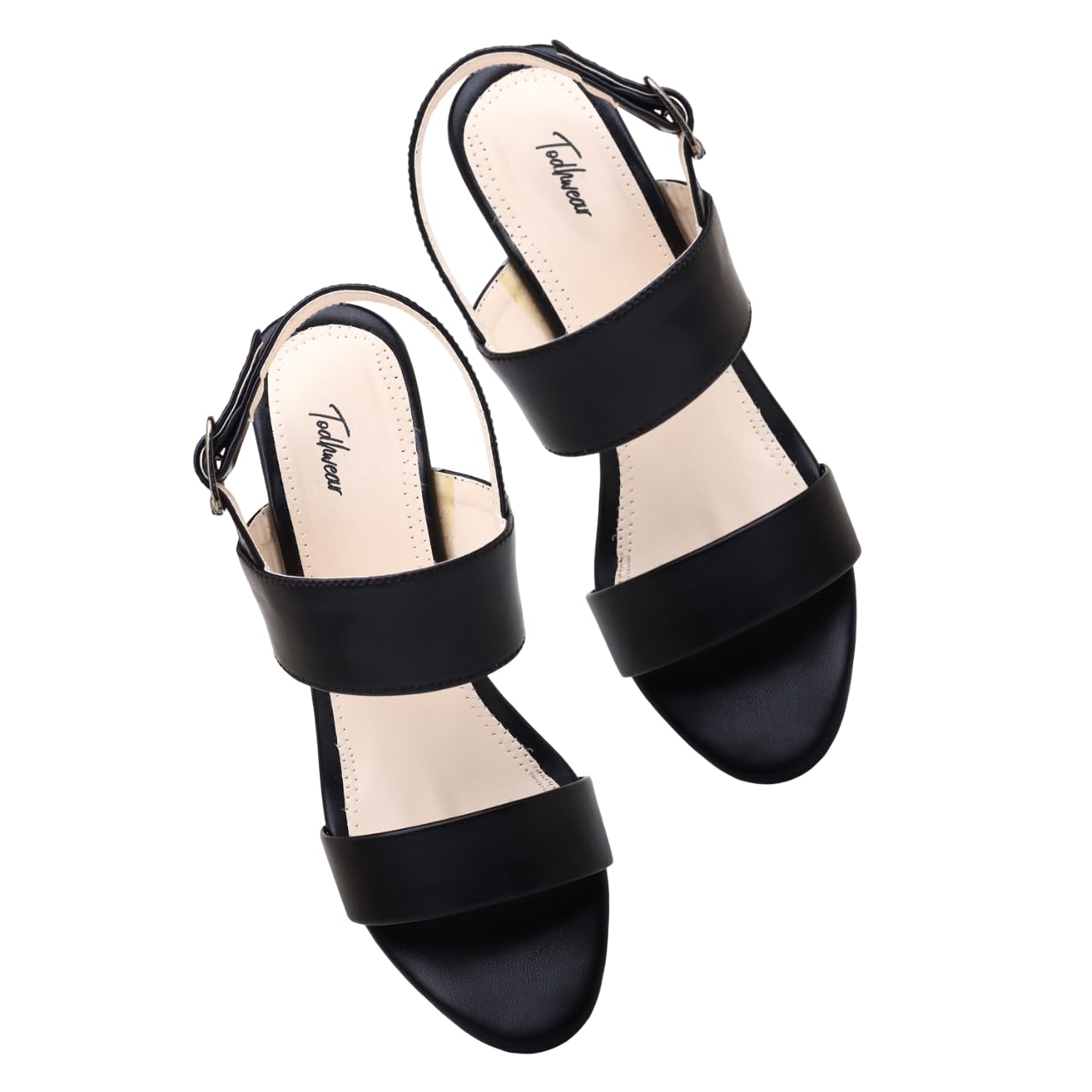 todhwear Women’s Chunky Block Heels | Slingback Ankle Strap Heels | Stylish Open Toe Sandals for Party, Office & Casual Wear |-picture-47