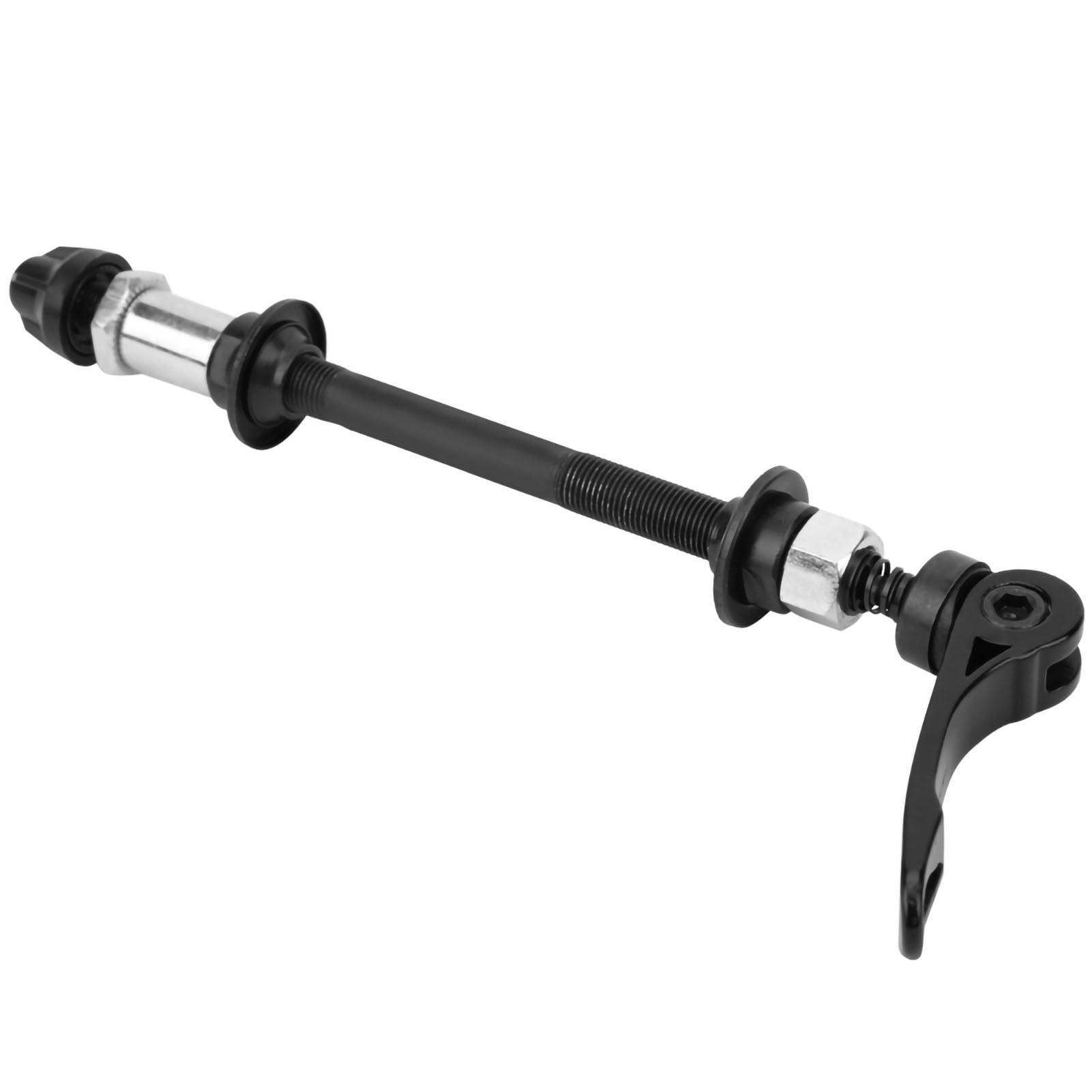 Tbest Oś Piasty Roweru oś Tylna 145mm Szybkozłączka 175mm Stalowa Rowerowa z Szybkozamykaczem do Naprawy Rowerów Górskich